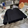 BB 스웨트 셔츠 스포츠웨어 디자이너 가을 겨울 백 프린트 승무원 목 스웨트 셔츠 박쥐 슬리브 풀 오버 느슨한 캐주얼 긴 소매 셔츠 커플 얇은 재킷