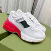 Designer Sneakers Rhyton Casual Schoenen Veelkleurige Sneakers Heren Dames Trainers Wintage Chaussures Platform Sneaker Strawberry Mouse Mouth Sneakers Met Doos