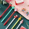 Christmas Cartoon Gel ballpoint Pen Children's Gift Christmas Shape Signature Kindergarten Student Stationery Gifts