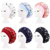Oilproof Shower Caps for Women Elastic Reusable Bathing Hair Cap Environmental Protection Bath Caps Double Layers Hat 1223263
