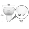 WiFi Smart LED Light Round Bulb Changing Dimmable Multi-color GU10 Voice Control No Hub Required Lighting Accessories