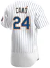 Maillots de baseball personnalisés 2022 Personnalisé 6 Starling Marte 20 Pete Alonso Jersey 13 Luis Guillorme 48 Jacob deGrom 12 Francisco Lindor Jeff McN