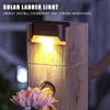 زخارف الحديقة LED LED ضوء في الهواء الطلق مصابيح مقاومة للماء لدرج السياج ديكورسيون Navidena 2023 221025