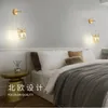 Wandlamp Kobuc Moderne LED Romantisch Glass Ball Gold SCONCE Licht voor meisjes Slaapkamer Keukenbeveiliging Bedcor Decor Luminaire