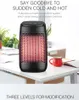 New heating Electric Fans home office appliance bathroom quick heat heater hot and cold fan air heaters electric radiator