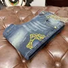 Дизайнерские мужские джинсы Medusa Baggy for Men Vers Pants Повседневные брюки с вышивкой Спортивные штаны Mt42 LHE3