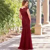 Off the Shoulder Lace Mother of the Bride Dresses Appliques V Neck Floor Length Tulle Formal Evening Gowns