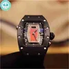 Business Leisure Rm037 Fully Automatic Mechanical Watch Ceramic Case Tape Fashion Female