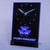 Relógios de parede TNC0177 Massey Ferguson Tractor Table Desk 3D LED Clock