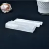 Estatuetas decorativas 1pc Natural Selenite Crystal Home Decoration Polded Stick Chips Gypsum Quartz Minerais Rough Minerais