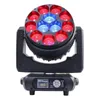 2 stks led b oog bewegende kop licht 4in1 rgbw 12x40w klei paky sharpy bundel zoom wassen 3in1 bewegende hoofdvergunningen met vluchtcase