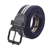 Belts Unisex Canvas Belt Alloy Pin Buckle High Quality Fashion Dress Jeans Waistband Simple Sport Cowboy Casual Men Women