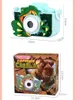 HD Dual Camera for Children Shark Dinosaur Shaped Silicone Mini Camera