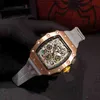Montre mécanique de luxe pour hommes RM11-03 mouvement mécanique automatique bracelet en caoutchouc importé taille 50X40mm 23ON