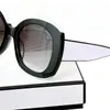 Fashion Classical Black-White Desi Dames zonnebril UV400 091 54-22-145 Italië Double Color Plank Fullrim HD gradiëntlenzen voor fullset case op recept