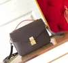 Top designer Sagni per spalle Donne borsette ossidanti in pelle Pochette Elegante borsa a tracolla di lusso Shopping Shopping borse