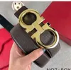 Belts Mens Womens Blets Fashion Black Red White Casual Business Metal Buckle Leather Belt Width 38cm Without Box Dgthgthfd1039917