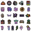 100-stcs neon style stickers