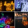 Str￤ngar LED Wine Bottle Lights With Cork 2M Fairy Mini String f￶r Garland Christmas Liquor Crafts Party Wedding Decorator