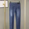 Jeans da uomo oversize p 22 ra pantaloni firmati uomo pantaloni casual da lavoro larghi pantaloni della tuta elasticizzati ricamati pd1