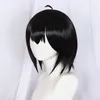 2022 Briar Anime Karakterleri Günlük Cosplay Perukları Siyah Kısa Saç Boy Peruk