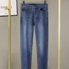 Jeans da uomo oversize p 22 ra pantaloni firmati uomo pantaloni casual da lavoro larghi pantaloni della tuta elasticizzati ricamati pd1