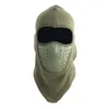 Kawałki rowerowe Maski zimowe wiatroodporne sportowe sportowe maskę narciarskie na rowerowe pokrywę twarzy termiczna głowa ciepła kapelusz maska ​​rowerowa okładka L221014