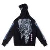 3D geprinte sweatshirts hoodie voor mannen dames schedel trend fleece hober pullovers