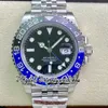 Clean GMT CF126710 VR3186 BATMAN AUTOMATYCZNA MAMA ZEGA CF BLACK BLUE CERMIC BLEAD DEL 904L Bransoletka Jubileesteel Super Edition sama karta Watche Eternity Watches