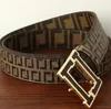 Cintur￣o de couro genu￭no Men Width 4.0cm Designer de moda Cintos de fivela preta letra de fivela da cintura Cintura ceinturer cintur￣o para mulheres