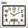 Wall Clocks Smart Metal Silent Big Digital Clock Led Creative Glowing At Night Kitchen Unusual Horloge Murale Watch