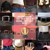 Belts Cowather Cowhide Genuine Leather Belts for Men Brand Strap Male Pin Buckle Vintage Jeans Belt 100-150 Cm Long Waist 30-52 Xf001 201120