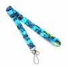 Söt tecknad anime LANYARD för nyckelkamera Whistle ID Badge Holder mobiltelefon Neckband Hängande rep presentmobiltelefonband