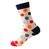 Men's Socks Women's Autumn And Winter Unisex Mid-tube Ins Cotton Polka Dot Pattern Hip-hop Skateboard Wholesale Sox