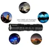 Torce Torce Mini Torcia a LED portatile Ultra Bright High Lumen Penna portatile Light utilizza batterie AA Torcia per campeggio Outdoor Emergency L221014