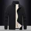 Men's Jackets s Thick Fleece Outwear Sportswear Wool Liner Warm Coats Man Thermal Winter Plus Size M- 9XL 221020