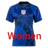 UsAs voetbalshirts HEREN KIDS KIT DAMES 2023 PULISIC AARONSON 23 America voetbalshirts Amerikaans 1992 1994 retro vintage voetbalshirts LANGE MOUW jongens thuis weg