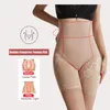 Modelador de Corpo Feminino Fajas BuLifter Booty Lift Puxando a Barriga Modelador Shorts de Controle de Barriga Padrão Sem Costura Calcinha Emagrecedora