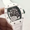 Automatisch mechanisch siliconen herenhorloge RM110