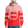 Hommes Hoodies Printemps Automne Hommes À Capuche À Manches Longues Casual Cordon Pull À Capuche Garçons Top Vêtements P15 Z72M