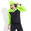 Gym Clothing Lazysuit Sauna Suit Men Women Exercise Fitness Sweat Weight Loss Workout Two-piece ZJ55