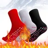 Sports Socks Men Women Self-heating Magnetic Self Heat Tour Therapy Soft Comfortable Winter Warm Massage Pression