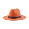 Bérets chapeau chapeaux pour femmes hommes Fedora Panama solide ceinture décontracté formel mariage décorer Jazz danseur Sombreros De Mujer