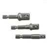 Professionele handgereedschap stelt 3-8 stks/set chrome vanadium stalen socket adapter hex schacht naar vierkante extensieboorboren bar bit set gereedschap