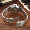 Automatyczne mechaniczne designerskie zegarki na rękę 43 mm Wodoodporne zegarki ze stali nierdzewnej NO24