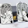 Keychains Anime Chainsaw Man Pendant Denji Paiva Makima Hayakawa Aki Card Cover Fans Accessories