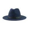 Bérets chapeau chapeaux pour femmes hommes Fedora Panama solide ceinture décontracté formel mariage décorer Jazz danseur Sombreros De Mujer