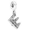 925 STERLING SILPS SANDE CHARM FEMMES FEMMES PERGES DE HAUTE QUALITÉ CADE Charles Bridge Prague Teacher Coffee Lovers Sneaker Shoe Pendant BE4221519