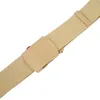 Belts 3CM Colorful Webbing Waist Belt Fashion Unisex Plain Waistband Casual Canvas