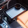 Drink Holder Car Cup Tray Expander Adapter Table Desk Drinking Bottle Meal Free Rotation Accessories